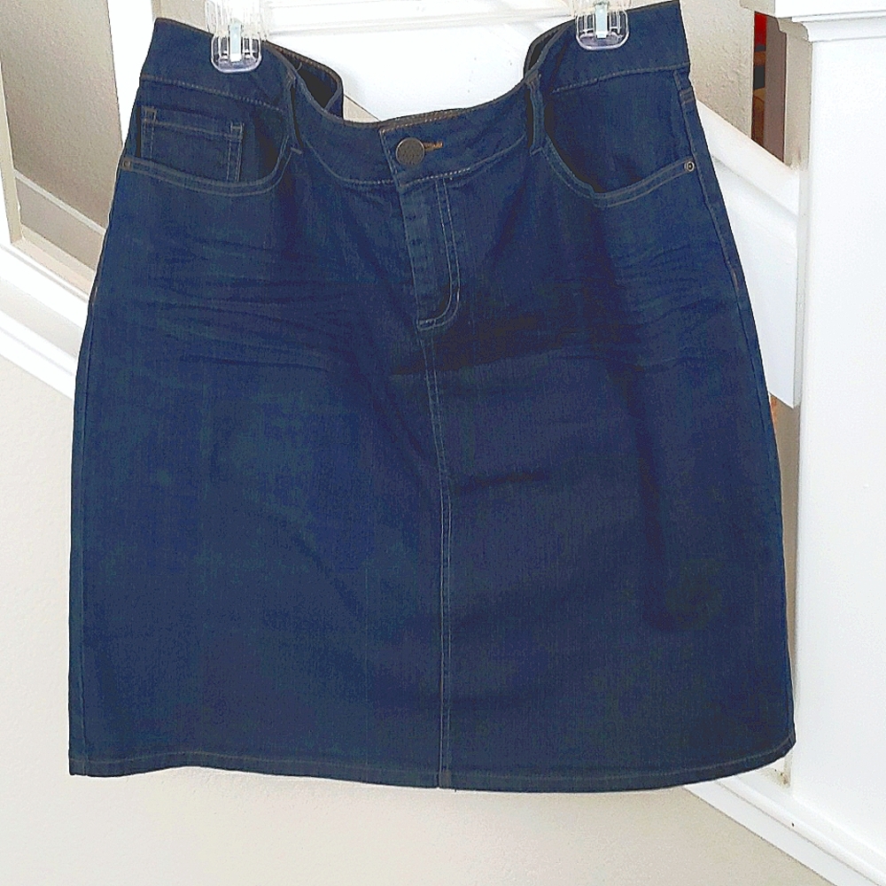 Womens denim skirt